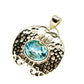 Blue Topaz Pendants handcrafted by Ana Silver Co - PD745567