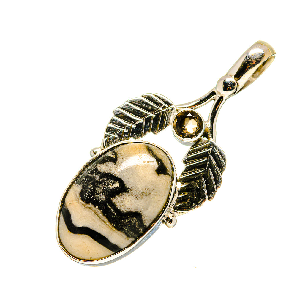 Zebra Jasper Pendants handcrafted by Ana Silver Co - PD745631