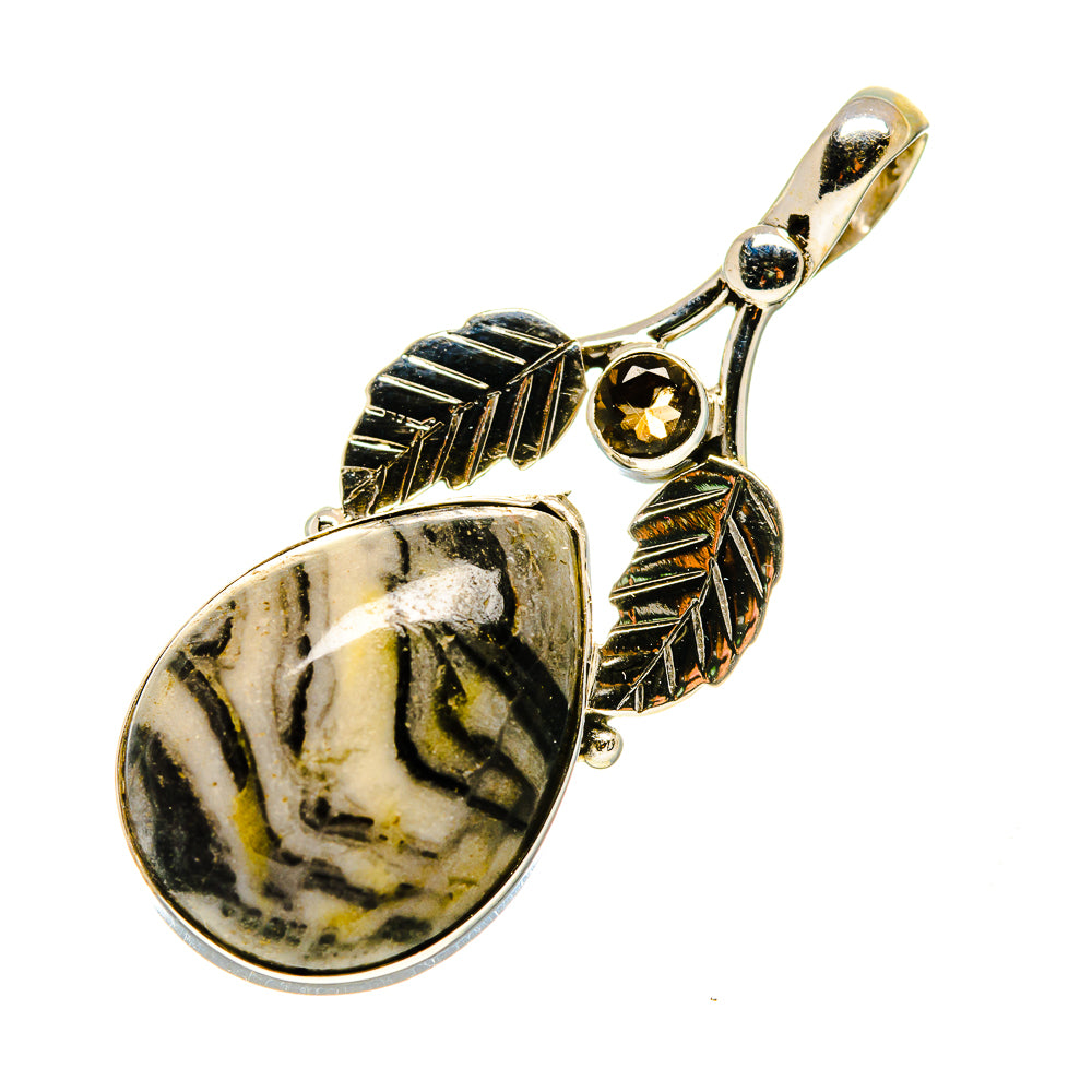 Zebra Jasper Pendants handcrafted by Ana Silver Co - PD745632