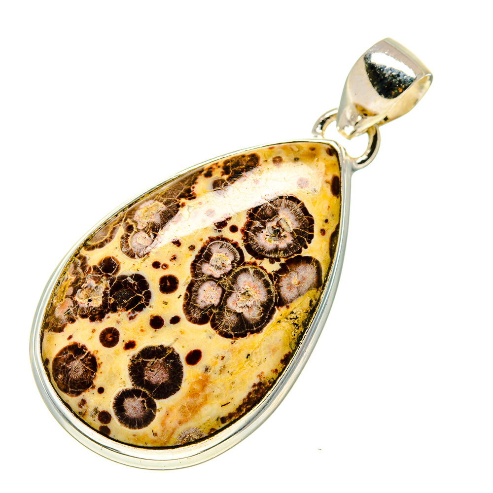 Poppy Jasper Pendants handcrafted by Ana Silver Co - PD745634 - Photo 2