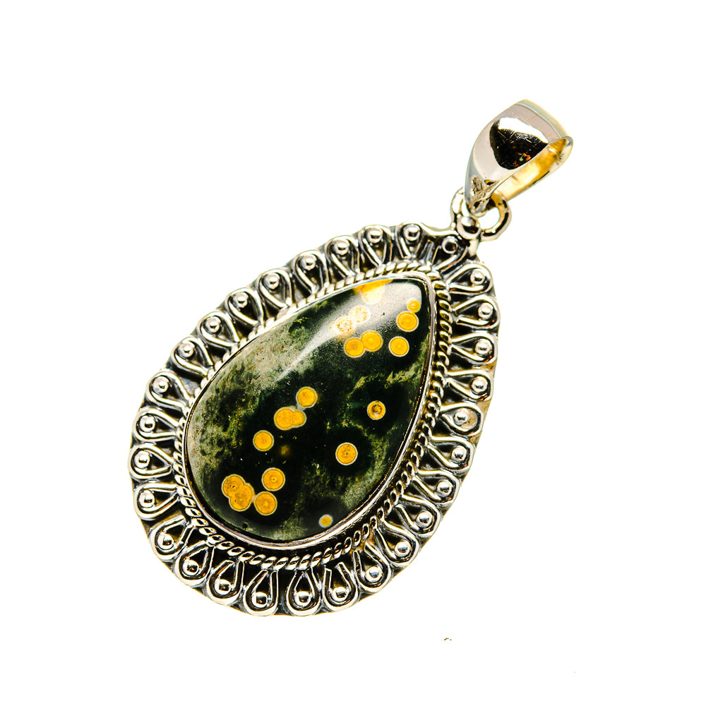 Ocean Jasper Pendants handcrafted by Ana Silver Co - PD745663