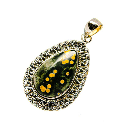 Ocean Jasper Pendants handcrafted by Ana Silver Co - PD745663
