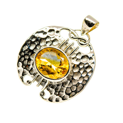 Citrine Pendants handcrafted by Ana Silver Co - PD745708