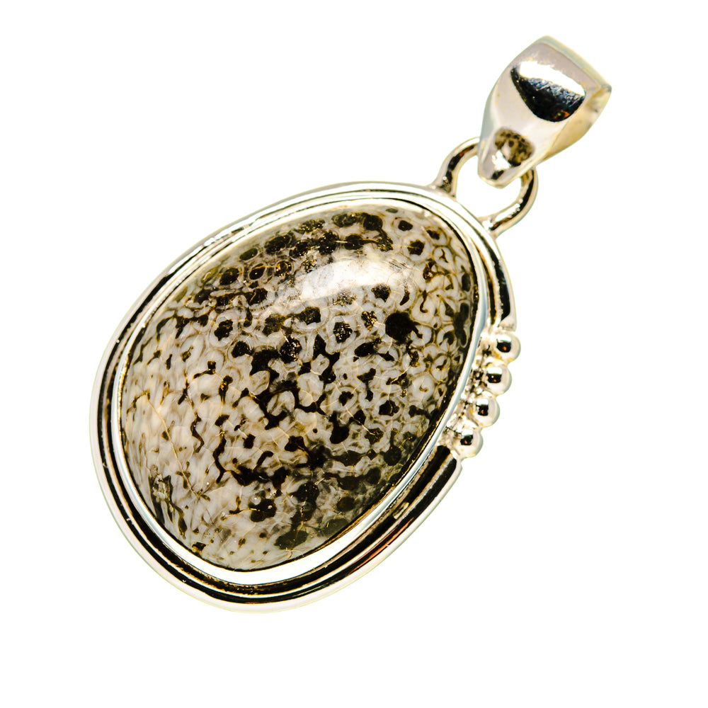 Stingray Coral Pendants handcrafted by Ana Silver Co - PD745713