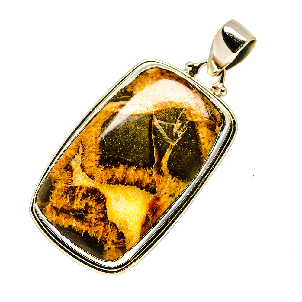 Septarian Nodule Pendants handcrafted by Ana Silver Co - PD745735