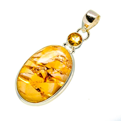 Brecciated Mookaite Pendants handcrafted by Ana Silver Co - PD745763