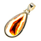 Red Botswana Agate Pendants handcrafted by Ana Silver Co - PD745821
