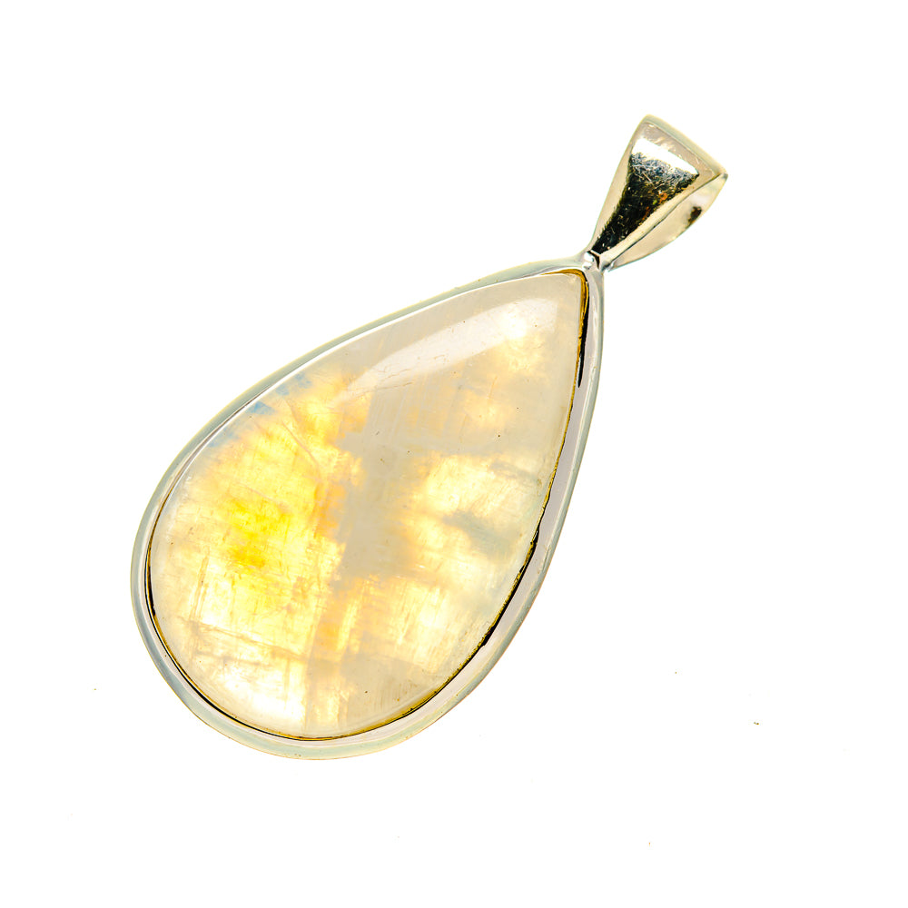 Rainbow Moonstone Pendants handcrafted by Ana Silver Co - PD745848
