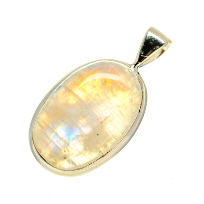 Rainbow Moonstone Pendants handcrafted by Ana Silver Co - PD745856