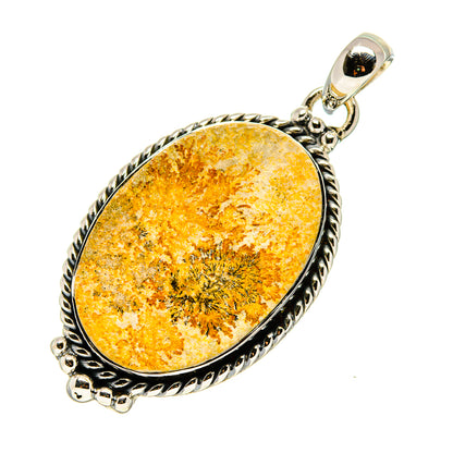 Germany Psilomelane Dendrite Pendants handcrafted by Ana Silver Co - PD745965