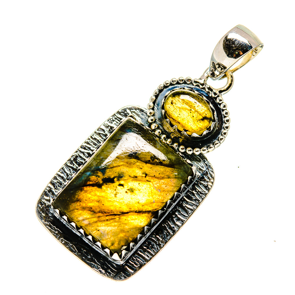 Labradorite Pendants handcrafted by Ana Silver Co - PD746088
