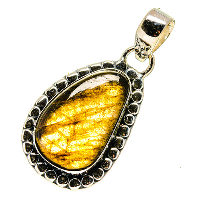Labradorite Pendants handcrafted by Ana Silver Co - PD746112