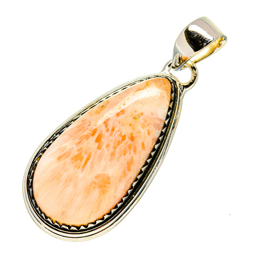 Scolecite Pendants handcrafted by Ana Silver Co - PD746203