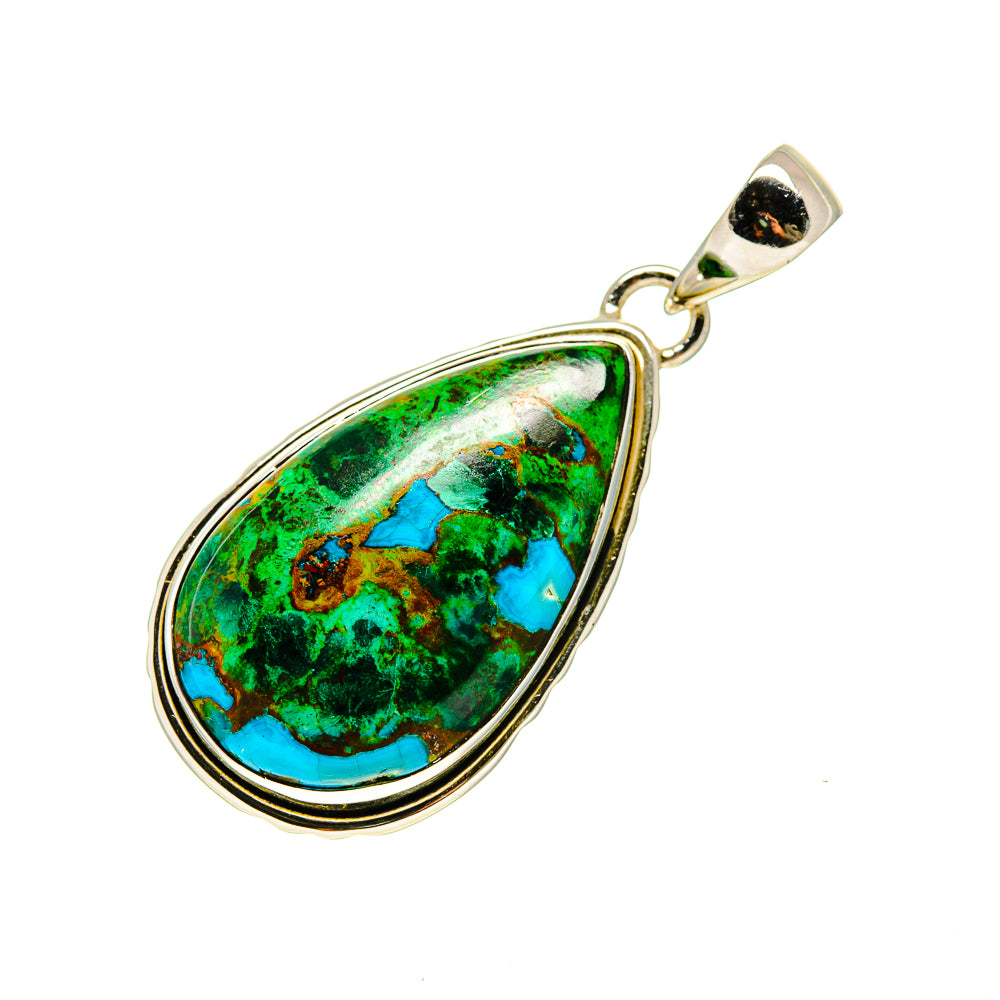 Chrysocolla Pendants handcrafted by Ana Silver Co - PD746291