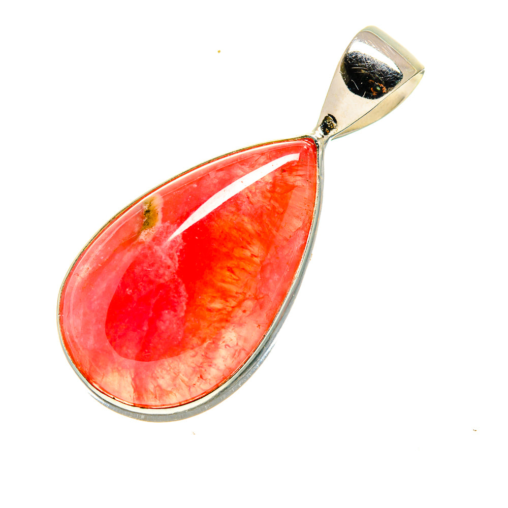 Rhodochrosite Pendants handcrafted by Ana Silver Co - PD746328