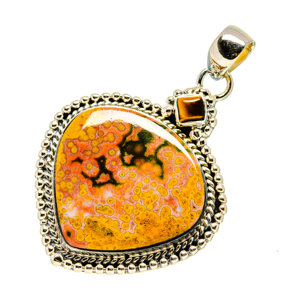 Ocean Jasper Pendants handcrafted by Ana Silver Co - PD746330