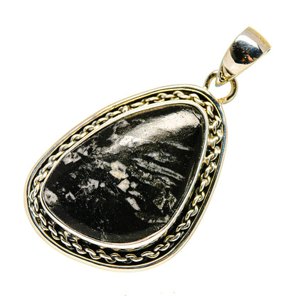 Pinolith Jasper Pendants handcrafted by Ana Silver Co - PD746381 - Photo 2