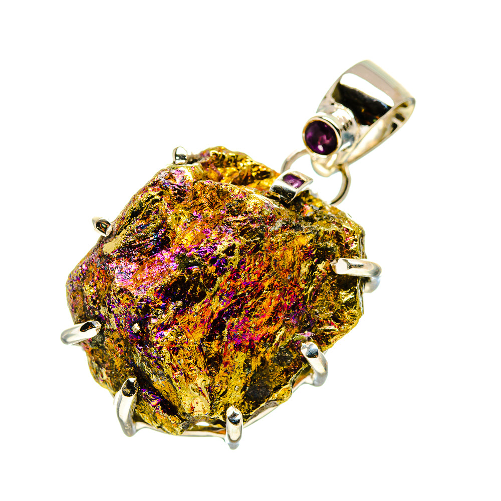 Titanium Druzy Pendants handcrafted by Ana Silver Co - PD746397