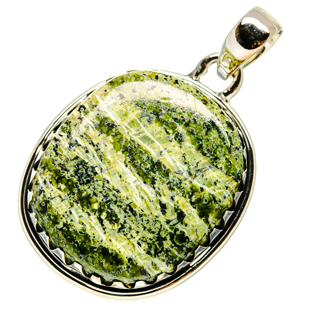 Lizard Jasper Pendants handcrafted by Ana Silver Co - PD746465