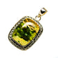Australian Green Opal Pendants handcrafted by Ana Silver Co - PD746518