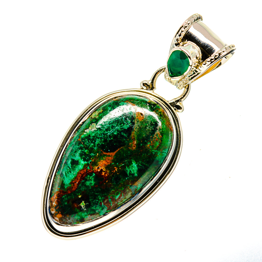 Chrysocolla Pendants handcrafted by Ana Silver Co - PD746536