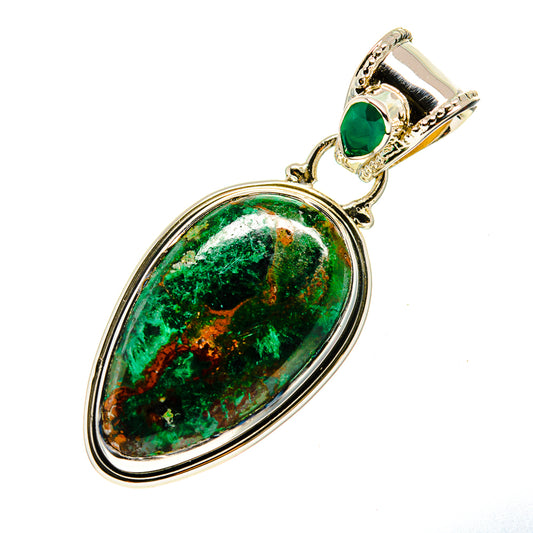 Chrysocolla Pendants handcrafted by Ana Silver Co - PD746536