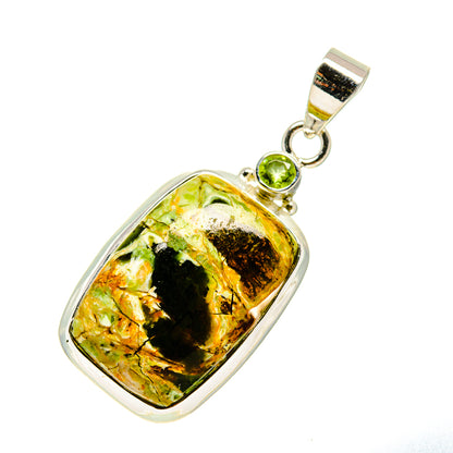 Australian Green Opal Pendants handcrafted by Ana Silver Co - PD746538