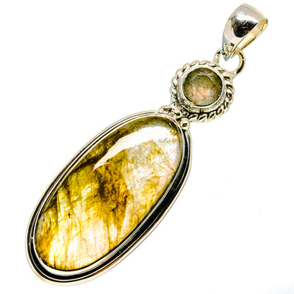 Labradorite Pendants handcrafted by Ana Silver Co - PD746550