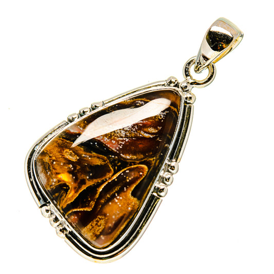 Turkish Tube Agate Pendants handcrafted by Ana Silver Co - PD746590