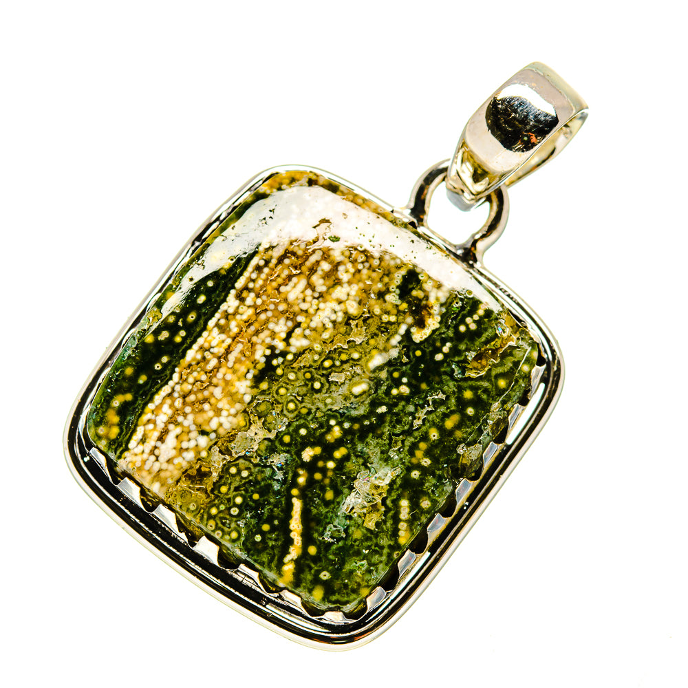 Ocean Jasper Pendants handcrafted by Ana Silver Co - PD746604