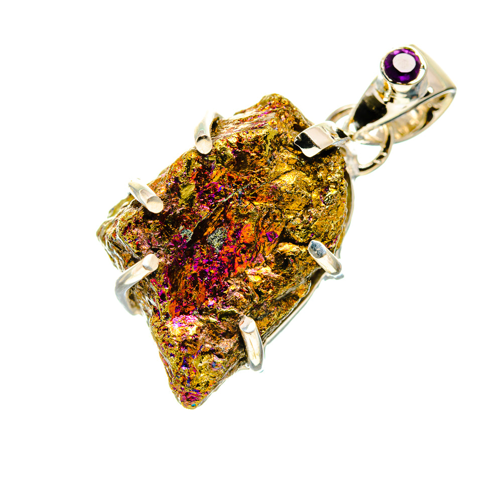 Titanium Druzy Pendants handcrafted by Ana Silver Co - PD746652