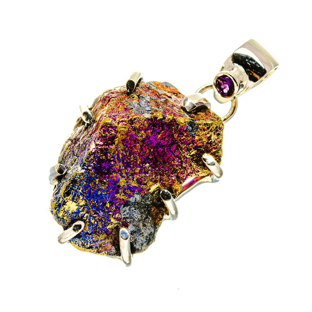 Titanium Druzy Pendants handcrafted by Ana Silver Co - PD746686