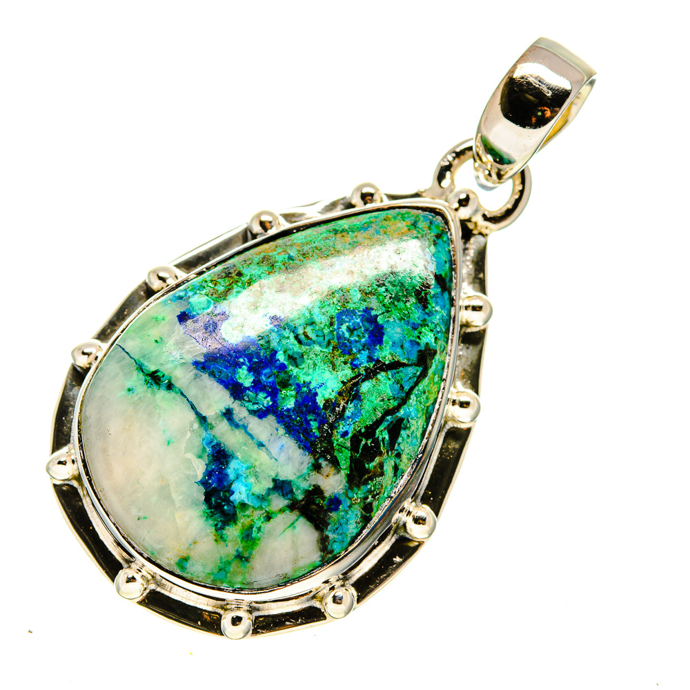 Azurite Pendants handcrafted by Ana Silver Co - PD746739