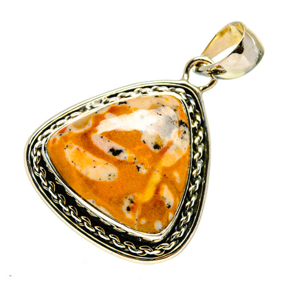 Mookaite Pendants handcrafted by Ana Silver Co - PD746746 - Photo 2