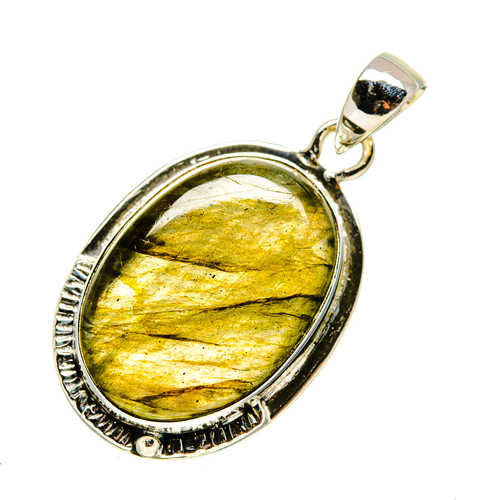 Labradorite Pendants handcrafted by Ana Silver Co - PD746751 - Photo 2