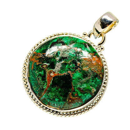 Chrysocolla Pendants handcrafted by Ana Silver Co - PD746811