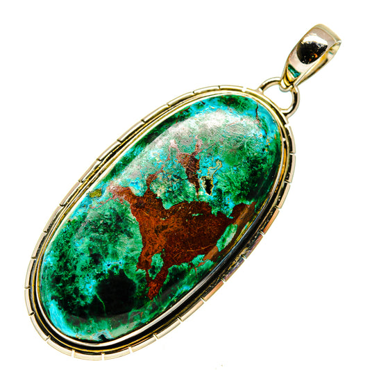 Chrysocolla Pendants handcrafted by Ana Silver Co - PD746950