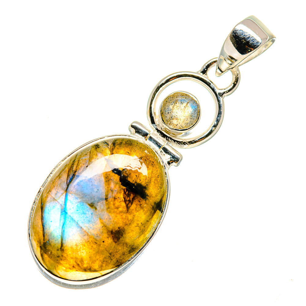 Labradorite Pendants handcrafted by Ana Silver Co - PD746994