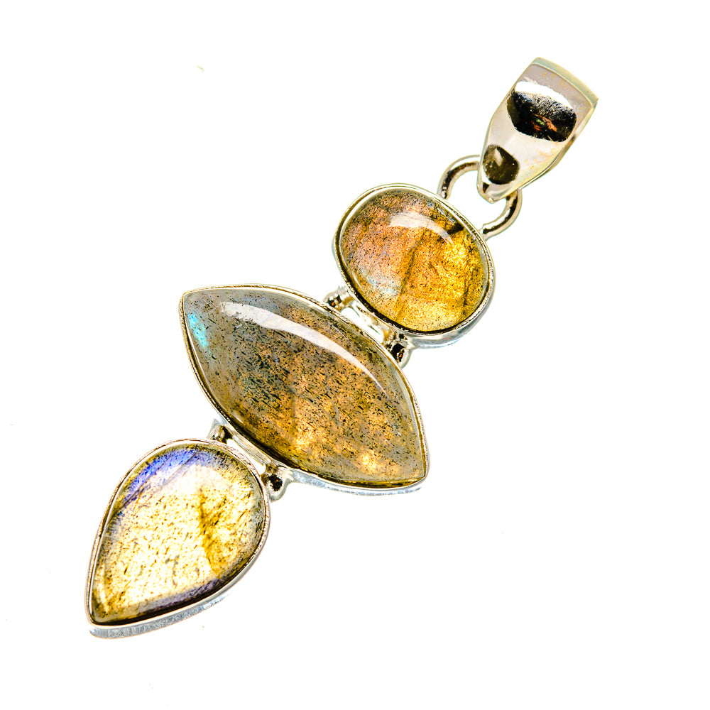 Labradorite Pendants handcrafted by Ana Silver Co - PD747109
