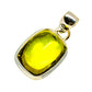 Olive Quartz Pendants handcrafted by Ana Silver Co - PD747144