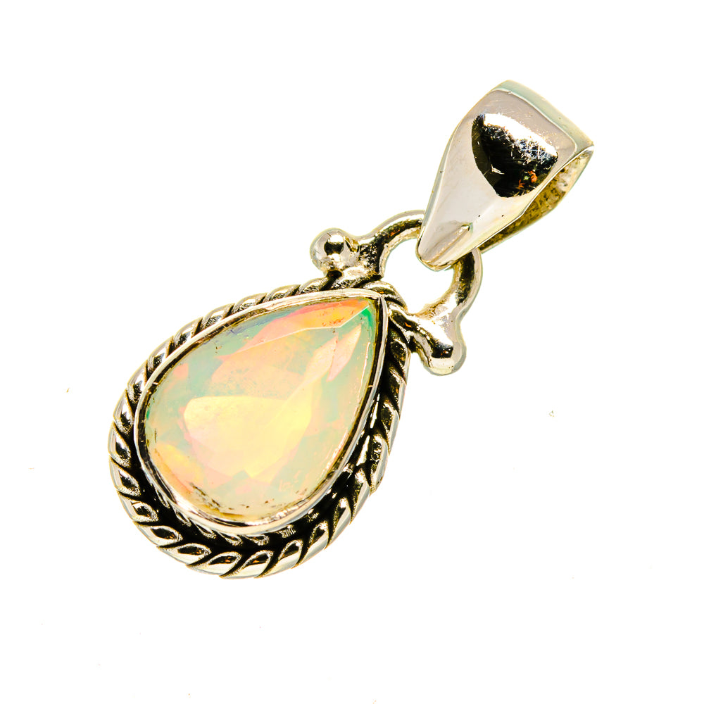 Ethiopian Opal Pendants handcrafted by Ana Silver Co - PD747149