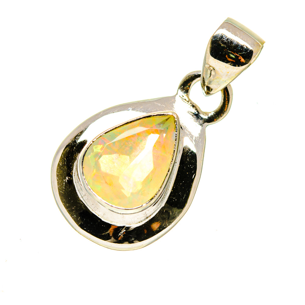 Ethiopian Opal Pendants handcrafted by Ana Silver Co - PD747157