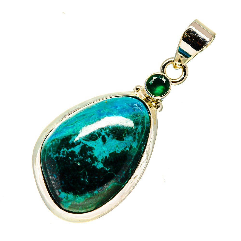 Chrysocolla Pendants handcrafted by Ana Silver Co - PD747176