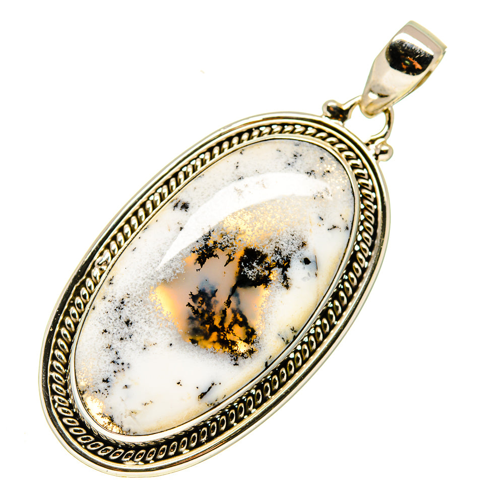 Dendritic Opal Pendants handcrafted by Ana Silver Co - PD747198