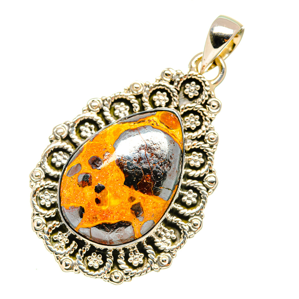 Bauxite Pendants handcrafted by Ana Silver Co - PD7472