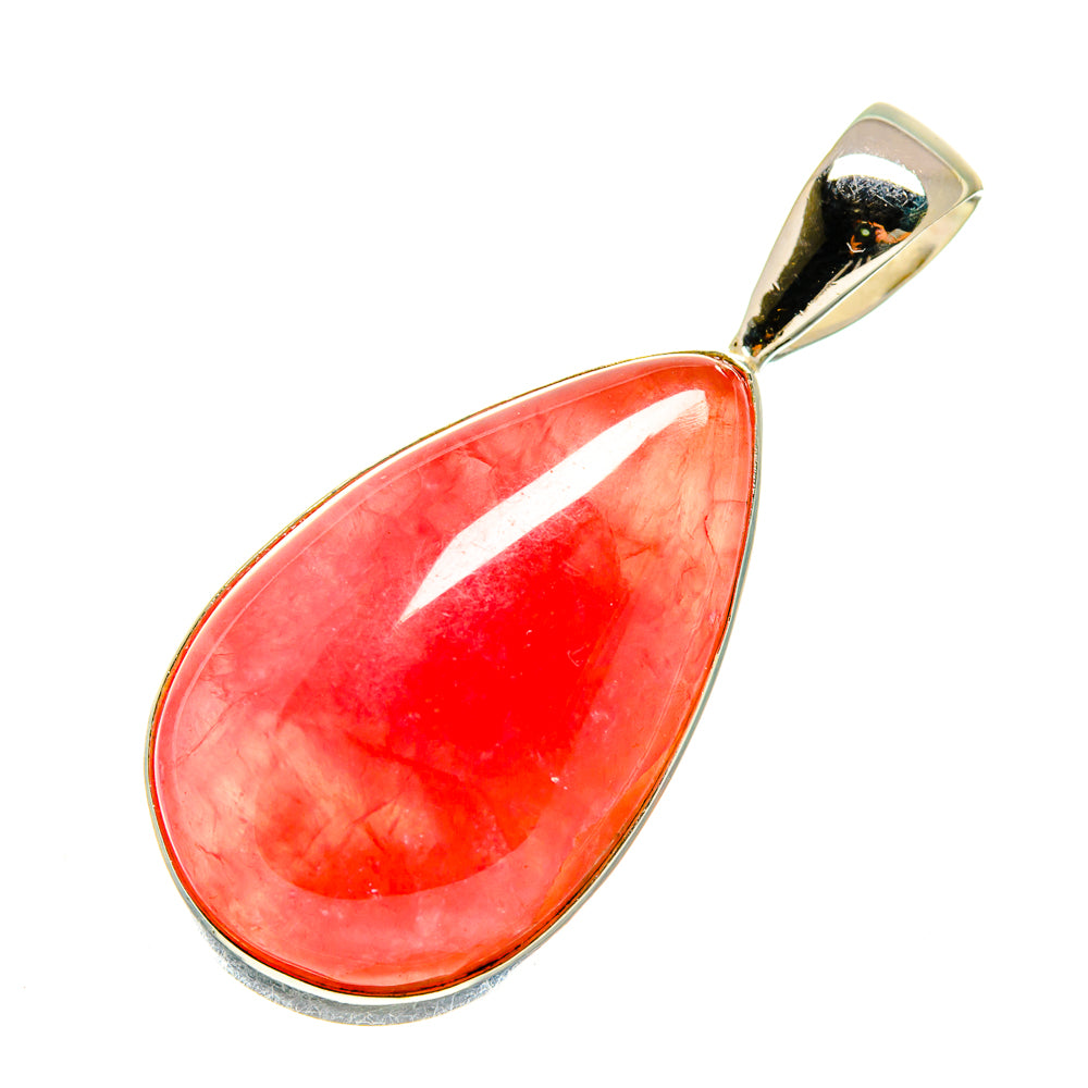 Pink Agate Pendants handcrafted by Ana Silver Co - PD747254