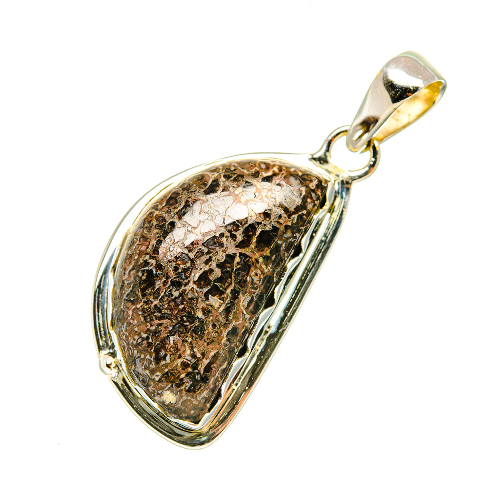 Dinosaur Bone Pendants handcrafted by Ana Silver Co - PD7473