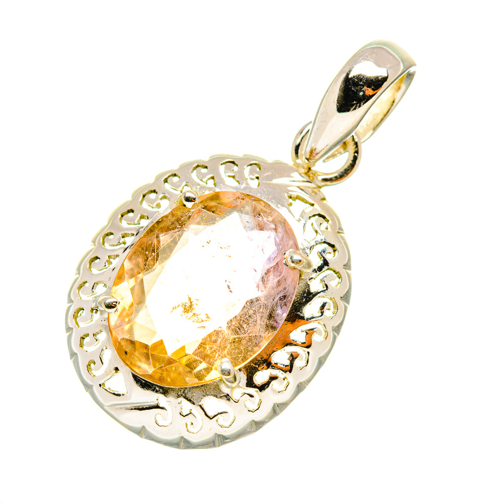 Citrine Pendants handcrafted by Ana Silver Co - PD7474