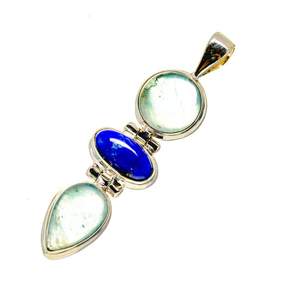 Lapis Lazuli Pendants handcrafted by Ana Silver Co - PD747428
