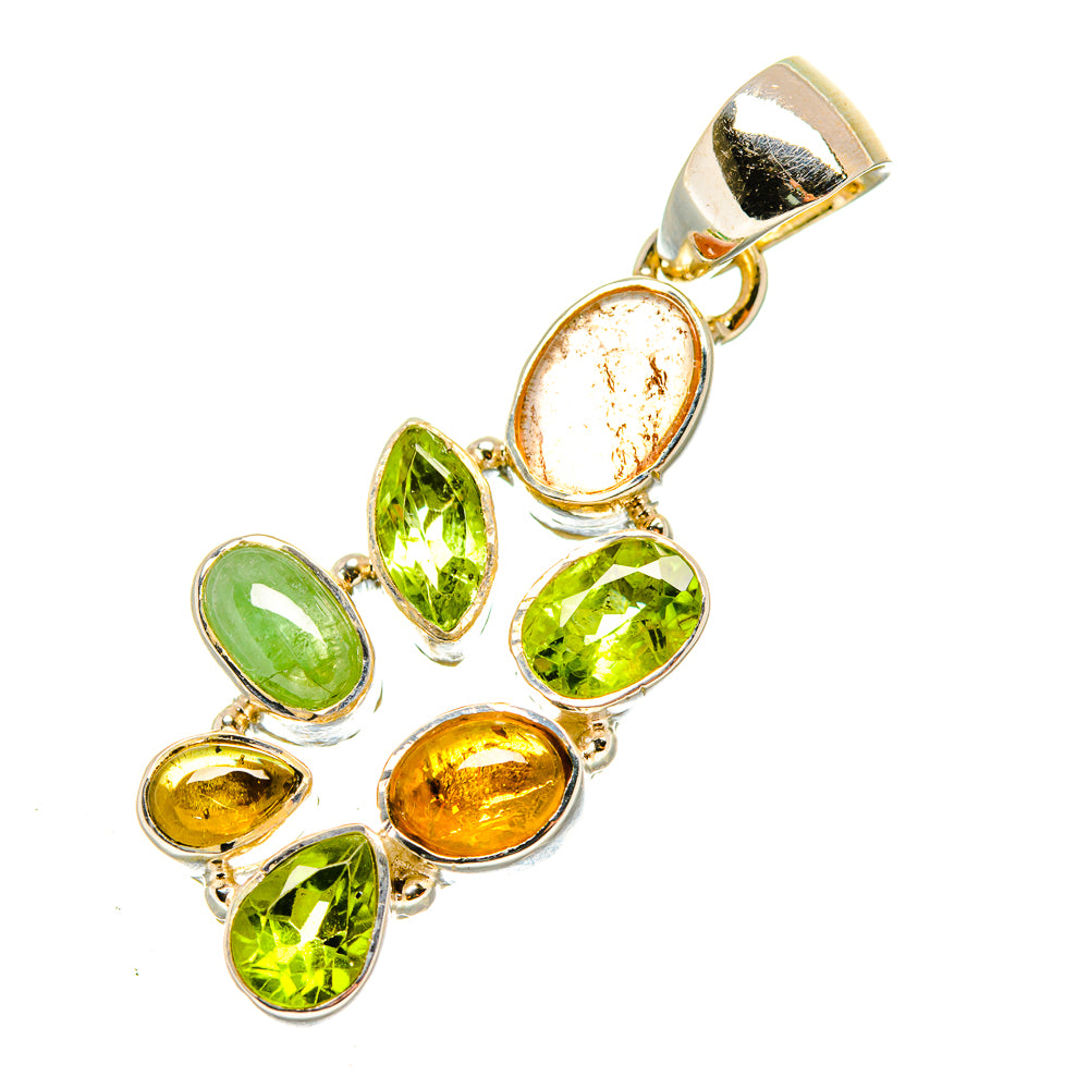 Peridot Pendants handcrafted by Ana Silver Co - PD7475
